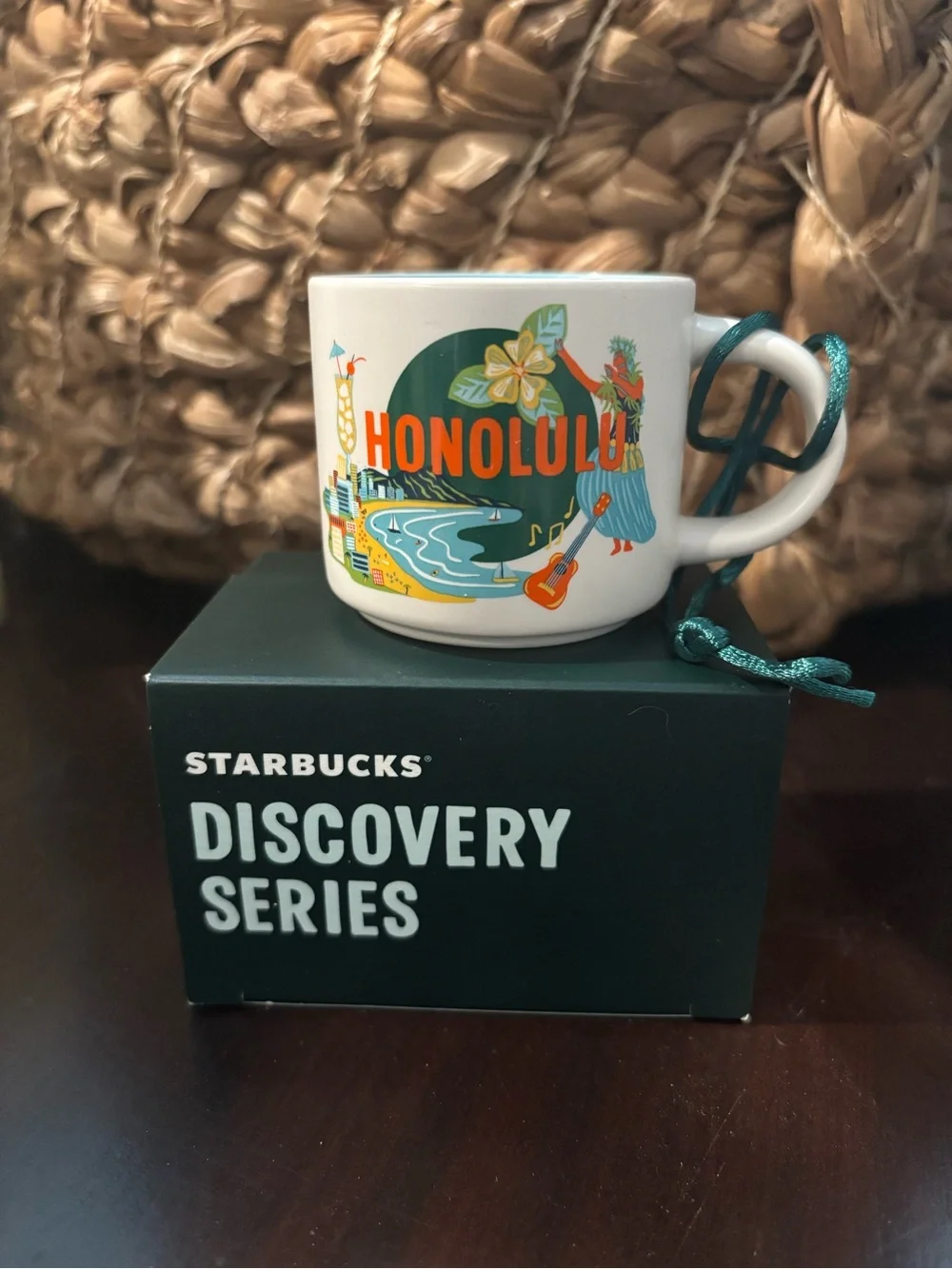 Starbucks Discovery Series Honolulu Oahu Hawaii Demitasse Mini Coffee Cup Mug